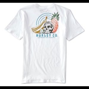 Hurley Mens- Short-Sleeve Jersey Graphic Tee-permanent state of paradise